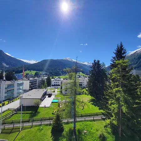 Parsenn Peaks Panorama * 达沃斯
